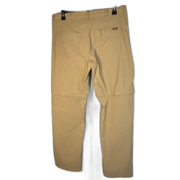 Eddie Bauer 40 x34  Tan Cargo Pants Convertible Outdoor - Picture 4 of 9